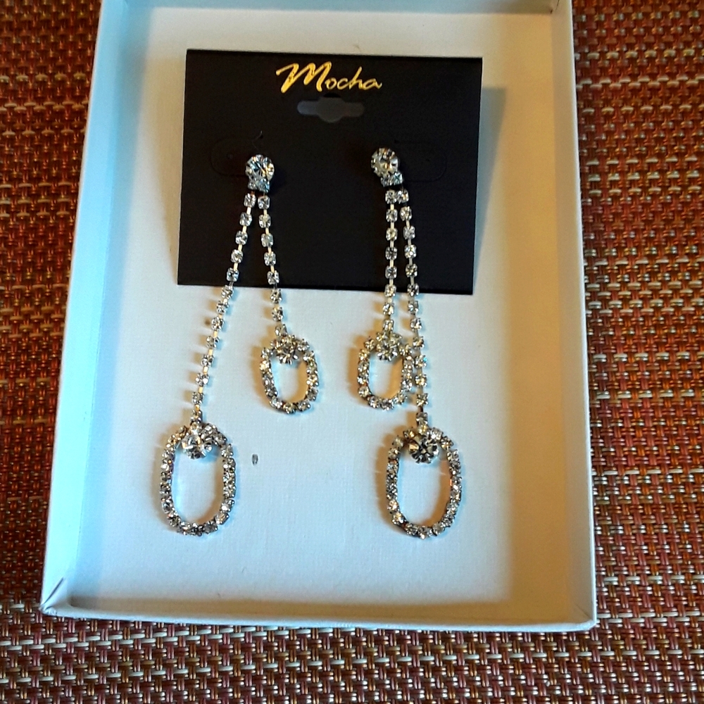 Mocha Fashion Drop Earrings